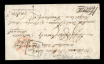 Stamp of India » Postal History Pre stamp 1819 and 1826 entires to Calcutta, Kedgeree Ship Letter