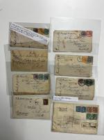 Stamp of India » Postal History 1860-70s cover accumulation mostly to UK