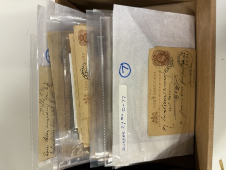 Stamp of India » Postal History King Edward VII accumulation with covers and stationery