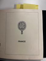 Stamp of France » Collections 1849-1971, dans quatre reliures Lindner belle collection