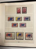 Stamp of France » Collections 1849-1971, dans quatre reliures Lindner belle collection