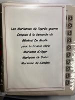 Stamp of France » Collections 1945-2016, dans cing classeurs et albums, belle collection