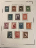Stamp of Spain » Spain and Colonies Collections and Lots 1850-2001, in four Leuchtturm albums, fantastic and