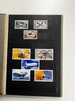 Stamp of France » Collections 1940-1970, dans trois gros classeurs très bon stock