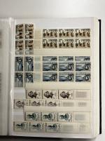 Stamp of France » Collections 1940-1970, dans trois gros classeurs très bon stock