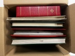 Stamp of Large Lots and Collections 1900-1980, in a box thousands of mint and used stamps