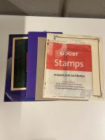 Stamp of Great Britain » Collections 1980-2010, in a box hundreds of mint and used modern stamps,