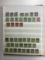 Stamp of United States » Collections 1887-1960, in a box accumulation of thousands precancelled