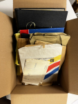 Stamp of Argentina » Collections, Lots etc. 1858-2000, in a box thousands of mint and used stamps