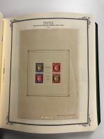 Stamp of France » Collections 1849-, très belle collection de France avec après-catalogue dont très bonnes valeurs dont Y&T n°1,2,5,6,9,18,33,39à49,62,76,122,182,257A, caisses d'amort