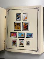 Stamp of France » Collections 1849-, très belle collection de France avec après-catalogue dont très bonnes valeurs dont Y&T n°1,2,5,6,9,18,33,39à49,62,76,122,182,257A, caisses d'amort