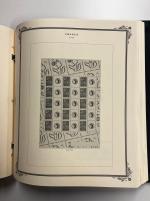 Stamp of France » Collections 1849-, très belle collection de France avec après-catalogue dont très bonnes valeurs dont Y&T n°1,2,5,6,9,18,33,39à49,62,76,122,182,257A, caisses d'amort