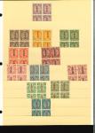Stamp of China » Chinese Empire (1878-1949) » Chinese Republic China 1912 Republic overprints Statistical blocks of 4 unused and used singles