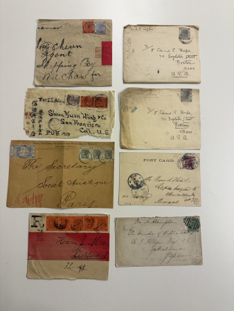 Stamp of Hong Kong Hong Kong mostly Queen victoria postal history