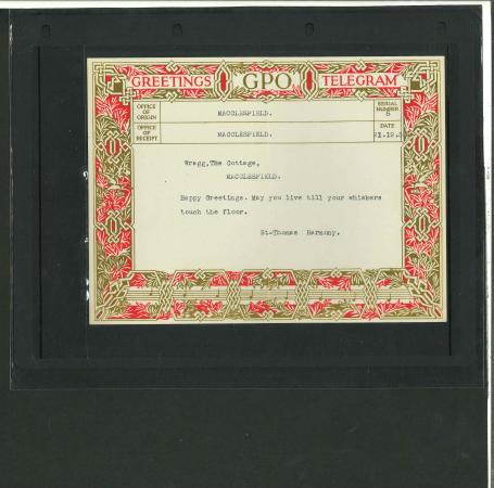 Stamp of Great Britain » Collections GB accumulation of artwork by Harrison, Telegrams