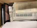 Stamp of Large Lots and Collections 1930s-2002, mixed lot in a medium-sized box with glassines, stockcards and folders containing thousands of mint and used stamps from a range of countries