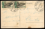 Stamp of Colonies françaises » Cameroun 1915, deux cartes postales ayant réellement voyagé