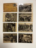 Stamp of Russia » Russo-Japanese War Russia Japanese War1900s group of 93 cards