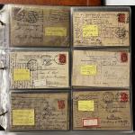 Stamp of Russia » Russia / Soviet Union Collections and Lots Russia Railway postmarks accumulation on postcards