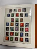 Stamp of France » Collections 1854-1989, dans sept belles reliures Lindner, collection