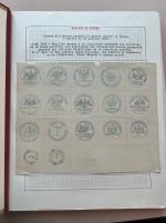 Stamp of France » Alsace-Lorraine 1870-1871, dans une reliure très belle collection d'Alsace-Lorraine