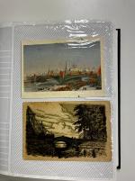 Stamp of Russia » Russia / Soviet Union Collections and Lots Russia postcards and covers 1880s to 1930s group in carton