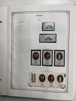 Stamp of France » Collections 1849-1995, dans trois reliures Yvert belle collection