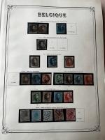 Stamp of Belgium » Collections 1849-1949, nice and extensive mint **/* and used collection