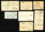 Stamp of Austria » Pre-Stamp Letters and Documents 1826-48, Austria, Österreich, Dalmatien, Lot von 13 Vorphilabriefen ZARA