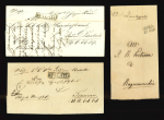 Stamp of Austria » Pre-Stamp Letters and Documents 1826-48, Austria, Österreich, Dalmatien, Lot von 13 Vorphilabriefen ZARA