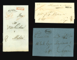 Stamp of Austria » Pre-Stamp Letters and Documents 1826-48, Austria, Österreich, Dalmatien, Lot von 13 Vorphilabriefen ZARA