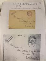 Stamp of Large Lots and Collections 1915-19 WWI Field Post Offices: Extensive range of