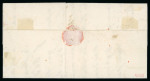 Stamp of Switzerland / Schweiz » Kantonalmarken » Genf 1846, kleiner Adler auf Faltbrief