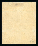 Stamp of Switzerland / Schweiz » Sitzende Helvetia Ungezähnt » 1857-62 Berner Druck, Dickes Papier 1862, 2 Rp. grau, 4. Berner Druckperiode, im Viererblock
