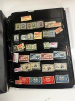Stamp of Ireland » 1922-35 Overprint Collections 1922-1935 Duplicated accumulation of Dollard and Thom complete sets of low values, plus Harrison Coils, also some complete coil rolls, a fine array of control blocks, strips of three and pairs from 1/2d to 9d, some ten h