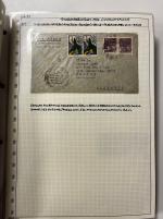 Stamp of Aerophilately » Zeppelins All World – 1928–1939 Zeppelin Post An exceptional and highly specialised collection of Zeppelin flights, neatly mounted and meticulously written up across more than 360 album pages, housed in five large ring binders. Th