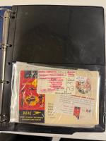 Stamp of Aerophilately » Airmails All World – 1946–1961 BOAC AND PAN AM flights, accumulation of over 120 flight covers housed in two cover albums showing Pan Am flights Trinidad & Tobago to New York, Vienna to London, Beyrouth to New York, New Zealand t