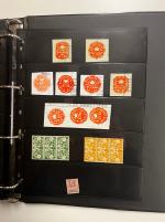 Stamp of Ireland » Revenues & Fiscals 1865–1960 Revenue Stamps – Attractive and Varied Accumulation: An appealing and diverse accumulation of predominantly used revenue stamps, offered both in singles and multiples, together with a modest selection of unused