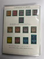 Stamp of Ireland » Parcel Post & Locals 1860–1981 Telegraph Stamps, Telegram Envelopes & Messages: An attractive and specialised collection, neatly mounted and knowledgeably written up across twenty-six (26) album pages, with a further ring binder containing o
