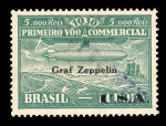 Stamp of Brazil » Collections, Lots etc. Condor private post Company : 1930, Zeppelin Michel n° Zp1/Zp8 and Zp10 all with "SPECIMEN" overprints