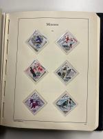 Stamp of Colonies françaises » Monaco 1960-1999, deux belles reliures Leuchtturm et un classeur