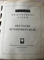 Stamp of Germany » Germany Collections and Large Lots 1949-1979, in a Schaubek album, absolutey complete