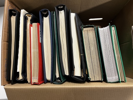 Stamp of Large Lots and Collections European countries : 1920-1990, in a big box eleven