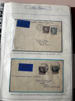 Stamp of Ireland » Airmails 1931–34 Flights – Ireland to Australia and New Zealand. An attractive and well-balanced assembly of 37 airmail covers, predominantly to and from Australia and New Zealand, with additional items to Singapore (2) and the M