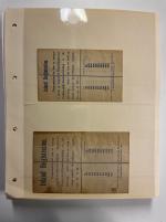 Stamp of Ireland » GB Used In Ireland 1874–1920 Postal Stationery for use in Ireland. An attractive and carefully mounted assembly of over 95 mostly unused registered envelopes, postal stationery envelopes and postal cards, neatly presented on album pages. T