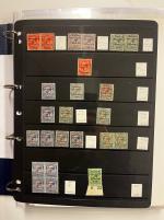 Stamp of Ireland » 1922-35 Overprint Collections 1922–1935 Overprints – Comprehensive and Specialised Collection. An extensive and valuable specialised collection/accumulation, predominantly mint with some used, housed in three albums and ten folders. Outstanding in bo