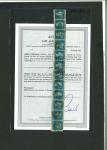 Stamp of Great Britain » 1841 2d Blue 1841, 2d blue, white lines added, strip of 12, SG 14