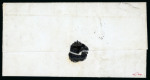 Stamp of Switzerland / Schweiz » "Waadt", "Neuenburg", "Winterthur" 1851, Waadt 5, auf Faltbrief