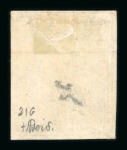 Stamp of Switzerland / Schweiz » Sitzende Helvetia Ungezähnt » 1857-62 Berner Druck, Dickes Papier 1862, 2 Rp. grau, 4. Berner Druckperiode