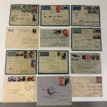 Stamp of Italy » Italy and Areas Collections and Lots 1912-1942 Italy - Italian Colonies 250+- covers & cards + 30 fiscal docs